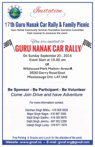 Invitation Guru Nanak Car Rally 2015 (2)